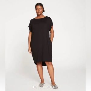 Universal Standard Black Helen Jersey Dress BNWT 2XS/6-8